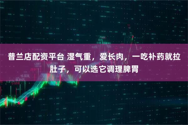 普兰店配资平台 湿气重，爱长肉，一吃补药就拉肚子，可以选它调理脾胃